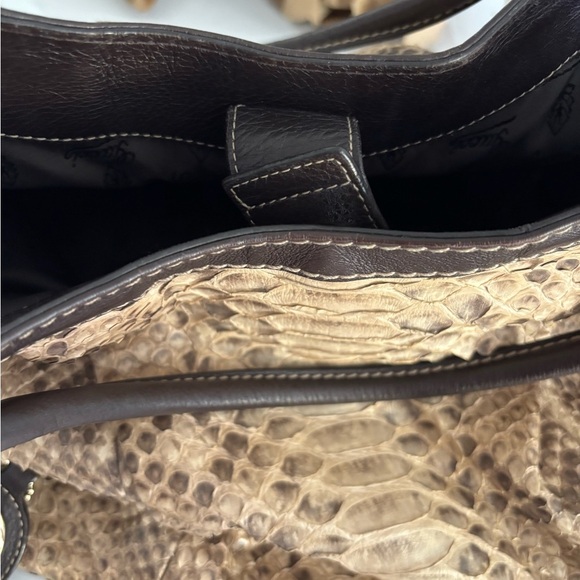 GUCCI PYTHON PURSE - Picture 10 of 16